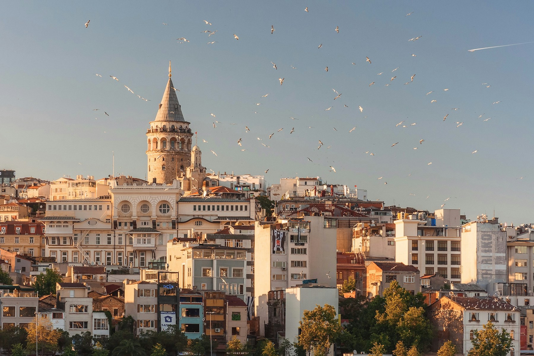 Istanbul finans silueti